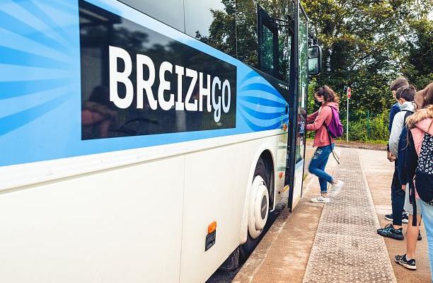 Les transports scolaires avec BreizhGo