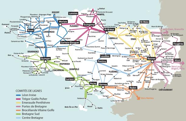 Les Comités de lignes sur les services TER et cars Interurbains